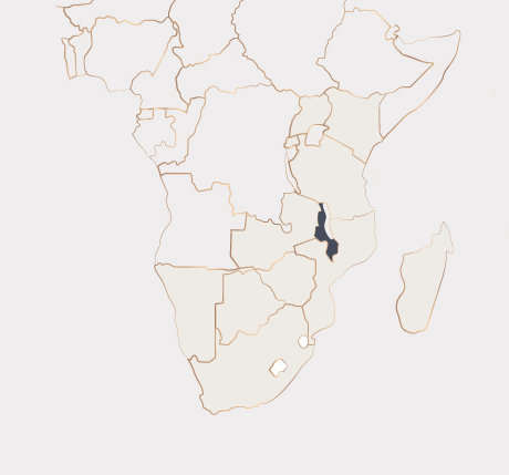 Africa Map - Malawi