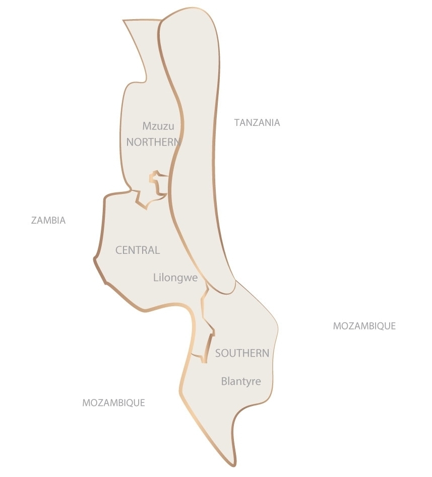 Map Of Malawi