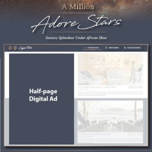 ADORE Stars Half-page Digital Ad